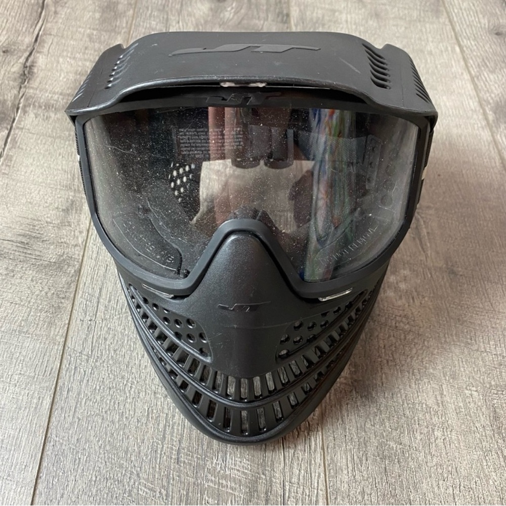JT Paintball mask with eye shield.